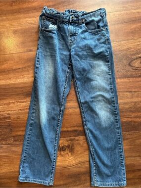Kids Blue Denim Jeans - Classic bootcut Leg